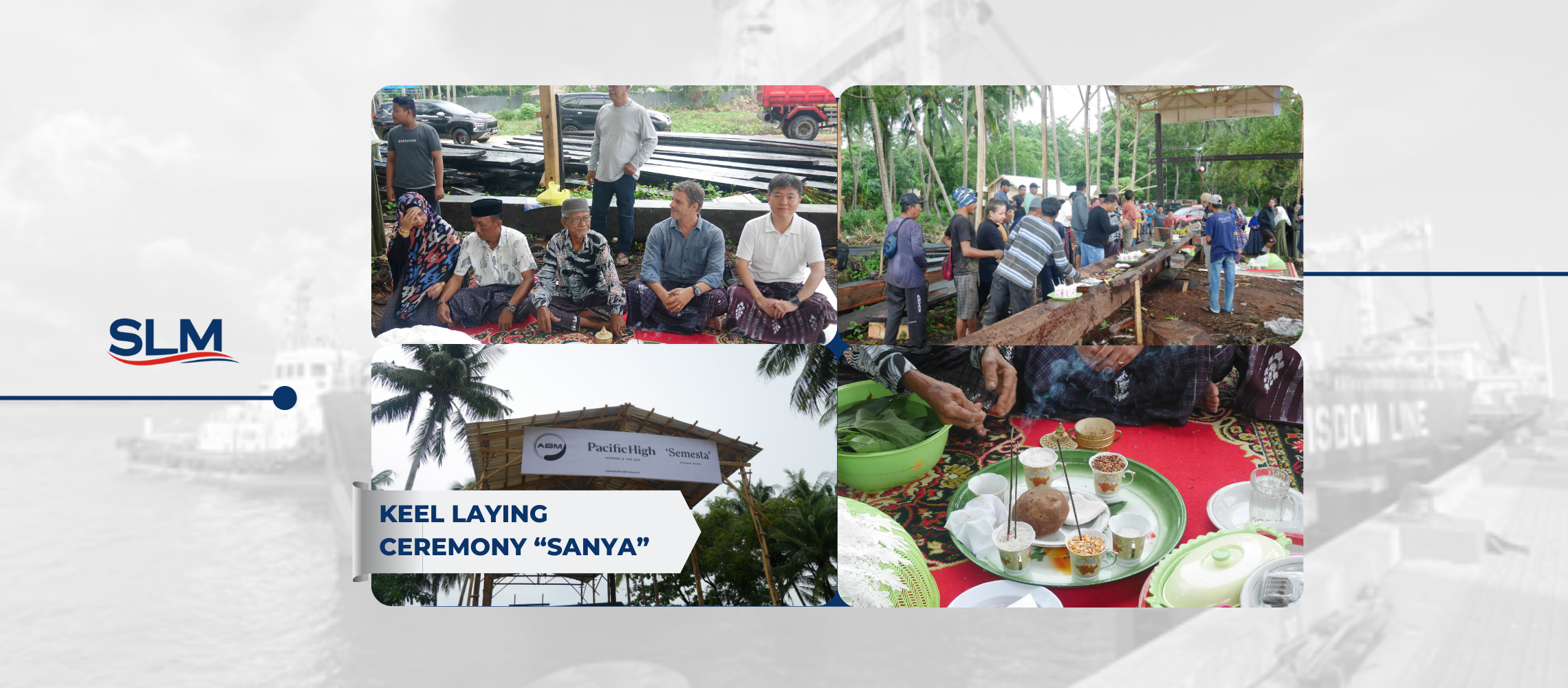 Keel Laying Ceremony for Phinisi Sanya